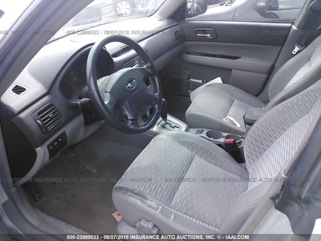 JF1SG65603H760817 - 2003 SUBARU FORESTER 2.5XS Argent photo 5