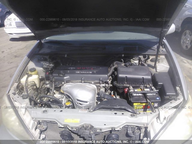 4T1BE30K52U064099 - 2002 TOYOTA CAMRY LE/XLE/SE Gümüş foto 10