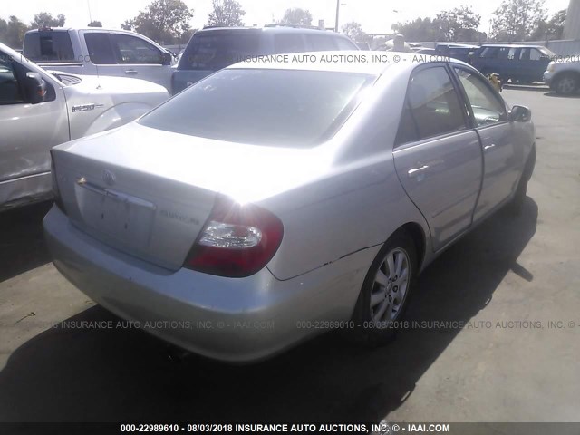 4T1BE30K52U064099 - 2002 TOYOTA CAMRY LE/XLE/SE Gümüş foto 4