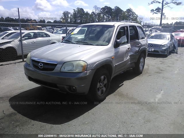 4F2YU09142KM18040 - 2002 MAZDA TRIBUTE LX/ES 银色 照片 2