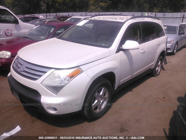 2S3DA217576117677 - 2007 SUZUKI XL7 WHITE photo 2