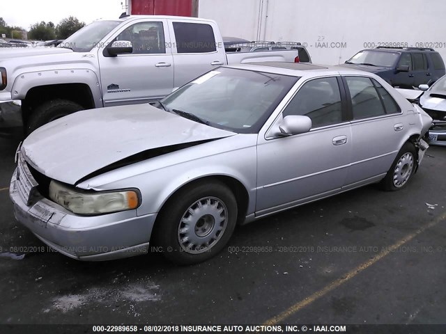 1G6KS54Y31U229365 - 2001 CADILLAC SEVILLE SLS SILVER photo 2