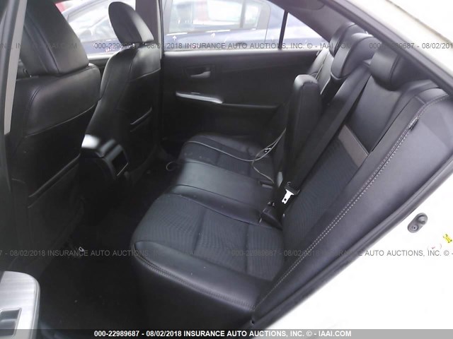 4T1BF1FK2CU627989 - 2012 TOYOTA CAMRY SE/LE/XLE 白色 照片 8