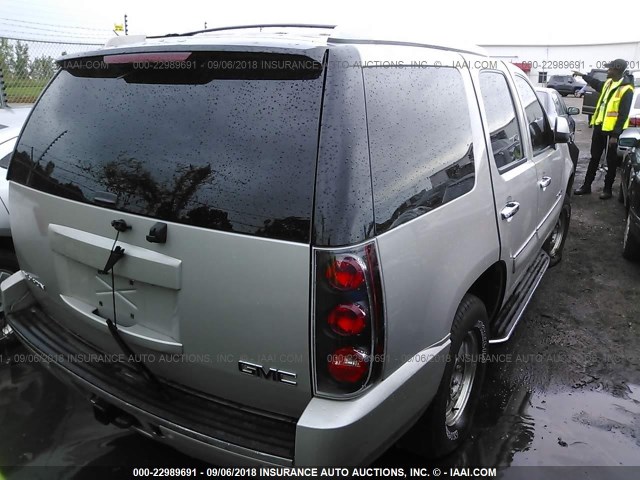 1GKFK63867J305990 - 2007 GMC YUKON DENALI TAN photo 4