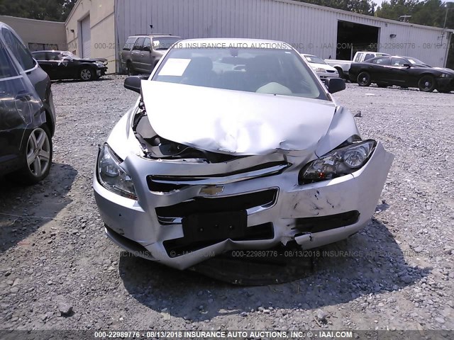 1G1ZA5EU6CF389220 - 2012 CHEVROLET MALIBU LS Күміс фото 6