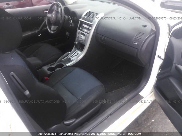 JTKDE177260120783 - 2006 TOYOTA SCION TC 白色 照片 5