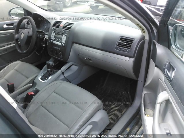 3VWEF71K37M157488 - 2007 VOLKSWAGEN JETTA WOLFSBURG 灰色 照片 5