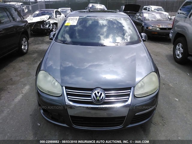 3VWEF71K37M157488 - 2007 VOLKSWAGEN JETTA WOLFSBURG 灰色 照片 6