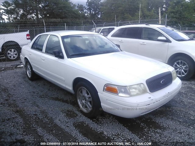 2FAFP71W73X142214 - 2003 FORD CROWN VICTORIA POLICE INTERCEPTOR WHITE photo 1