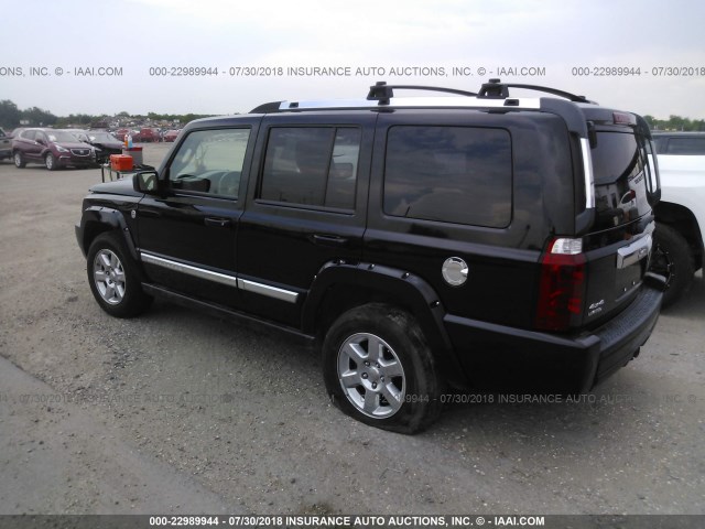 1J8HG58N66C204720 - 2006 JEEP COMMANDER LIMITED 黑色 照片 3