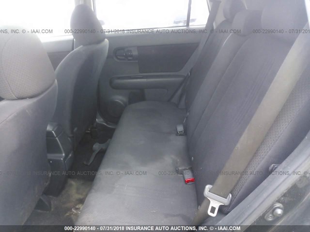 JTLKE50EX91078476 - 2009 TOYOTA SCION XB შავი ფოტო 8