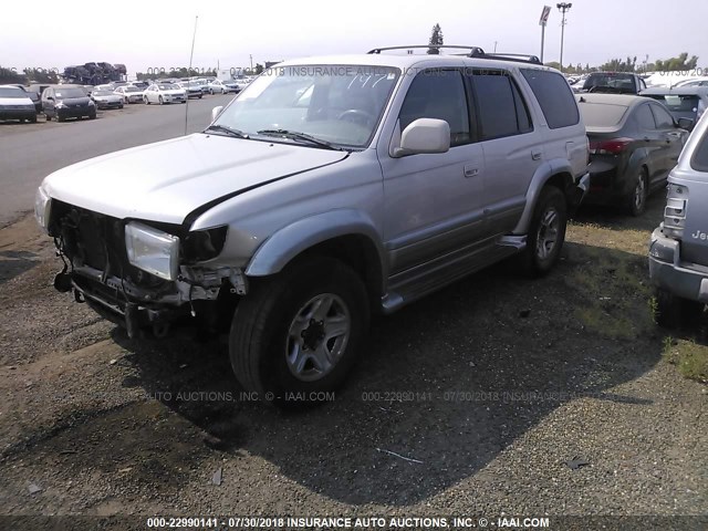 JT3HN87RXY9034076 - 2000 TOYOTA 4RUNNER LIMITED SILVER photo 2