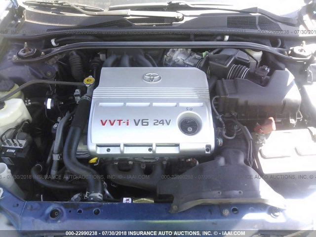 4T1BF32KX5U109889 - 2005 TOYOTA CAMRY LE/XLE/SE 蓝色 照片 10