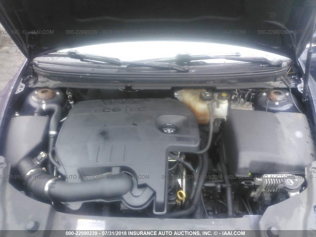 1G1ZB5E14BF139833 - 2011 CHEVROLET MALIBU LS ლურჯი ფოტო 10