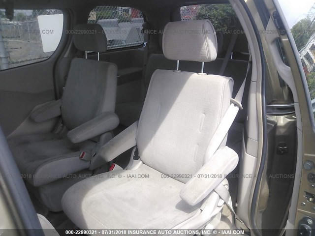 5N1BV28U04N329637 - 2004 NISSAN QUEST S/SE/SL GOLD photo 8