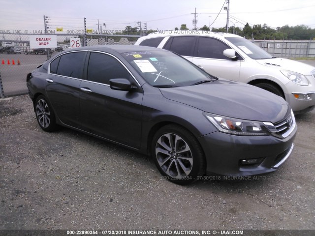 1HGCR2F55FA090798 - 2015 HONDA ACCORD SPORT 灰色 照片 1