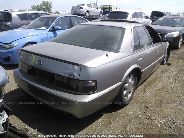 1G6KY5297VU803711 - 1997 CADILLAC SEVILLE STS Pewter photo 4