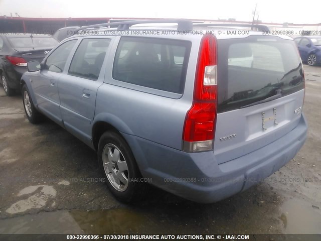 YV1SZ58D911011538 - 2001 VOLVO V70 XC Light Blue photo 3