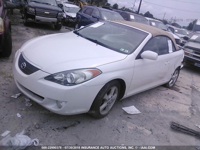 4T1FA38P76U098483 - 2006 TOYOTA CAMRY SOLARA SE/SLE თეთრი ფოტო 2