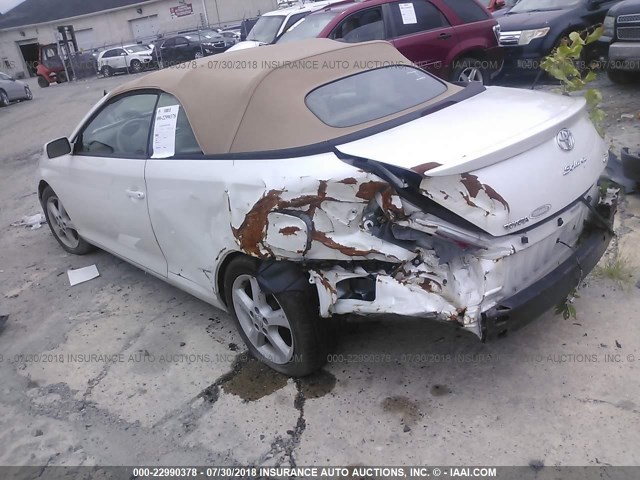 4T1FA38P76U098483 - 2006 TOYOTA CAMRY SOLARA SE/SLE თეთრი ფოტო 3