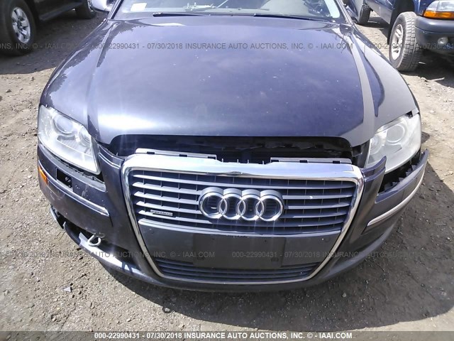 WAUMV44E77N017789 - 2007 AUDI A8 L QUATTRO GRAY photo 6