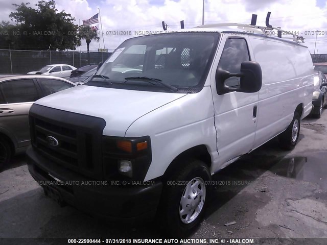 1FTSS3EL9CDA39335 - 2012 FORD ECONOLINE E350 SUPER DUTY VAN WHITE photo 2