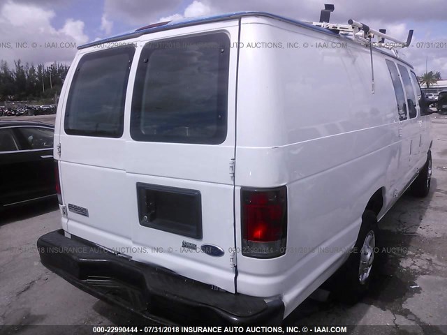 1FTSS3EL9CDA39335 - 2012 FORD ECONOLINE E350 SUPER DUTY VAN WHITE photo 4