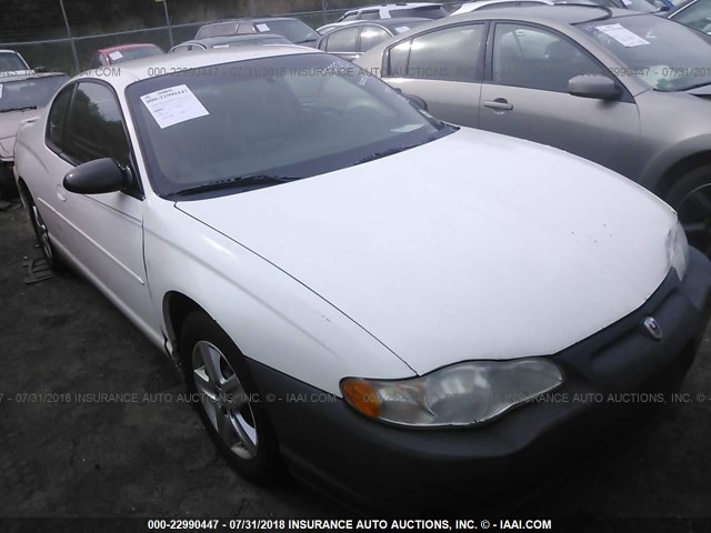 2G1WW12E649157270 - 2004 CHEVROLET MONTE CARLO LS თეთრი ფოტო 1