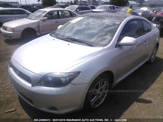 JTKDE177570166917 - 2007 TOYOTA SCION TC 银色 照片 2