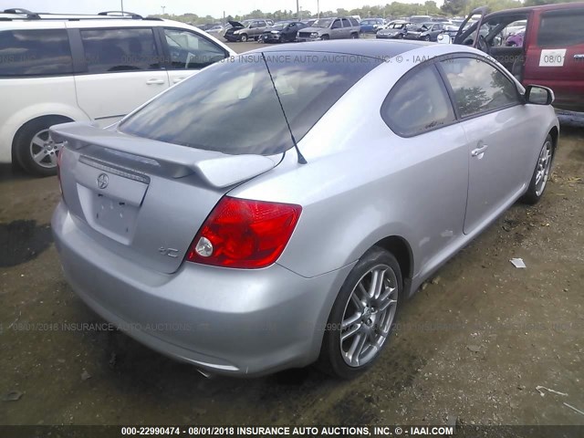 JTKDE177570166917 - 2007 TOYOTA SCION TC 银色 照片 4
