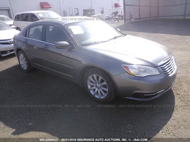 1C3CCBBG7DN697173 - 2013 CHRYSLER 200 TOURING GRAY photo 1