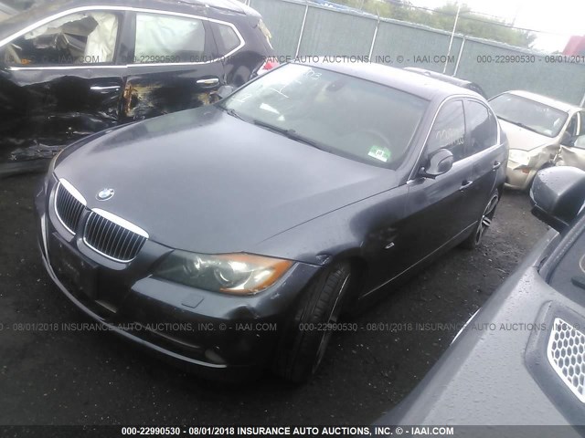 WBAVD33536KV66649 - 2006 BMW 330 XI GRAY photo 2