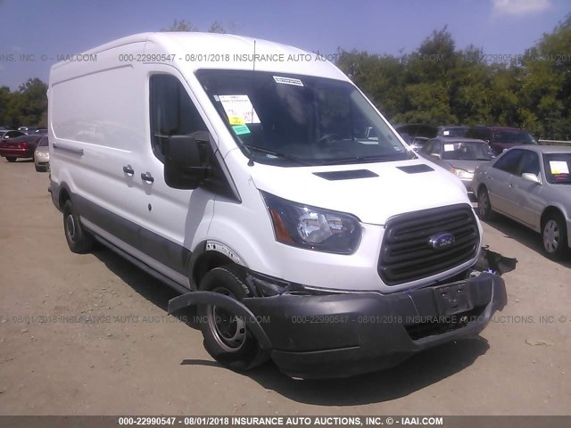 1FTYR2CM9JKA01673 - 2018 FORD TRANSIT T-250 WHITE photo 1