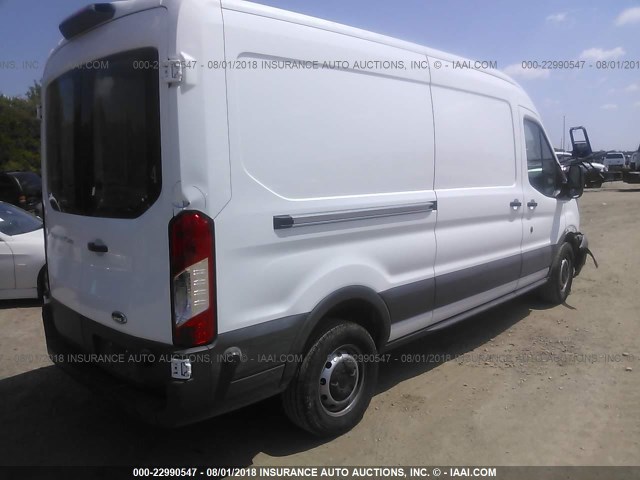 1FTYR2CM9JKA01673 - 2018 FORD TRANSIT T-250 WHITE photo 4