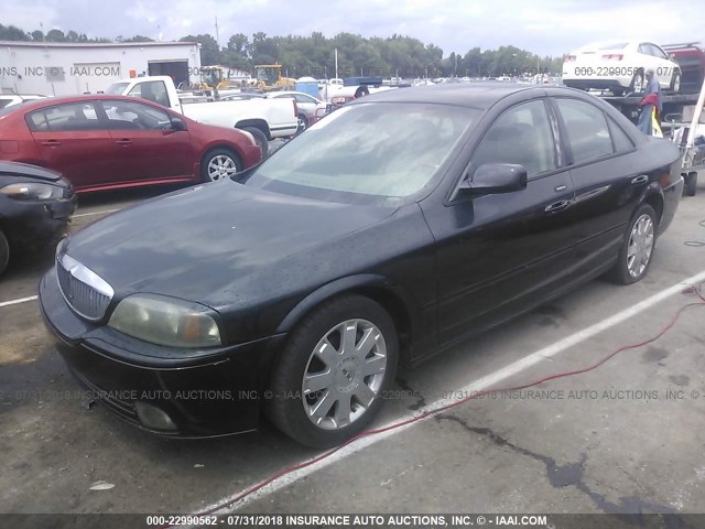 1LNHM87A03Y688331 - 2003 LINCOLN LS BLACK photo 2