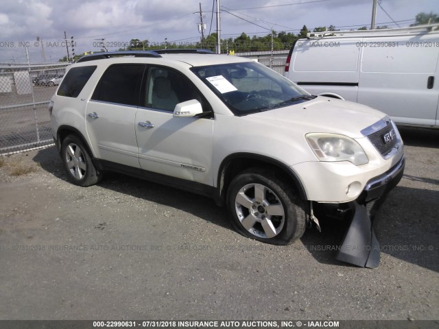 1GKER23728J268994 - 2008 GMC ACADIA SLT-1 Weiß Foto 1