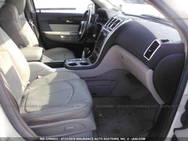 1GKER23728J268994 - 2008 GMC ACADIA SLT-1 Weiß Foto 5