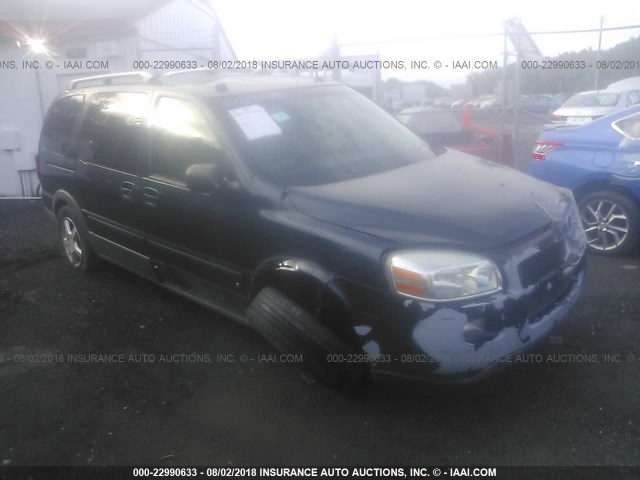 1GMDV33L76D100670 - 2006 PONTIAC MONTANA SV6 BLUE photo 1