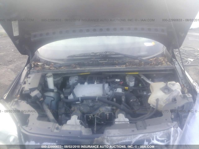 1GMDV33L76D100670 - 2006 PONTIAC MONTANA SV6 BLUE photo 10