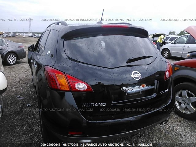 JN8AZ1MW0AW109639 - 2010 NISSAN MURANO S/SL/LE BLACK photo 3