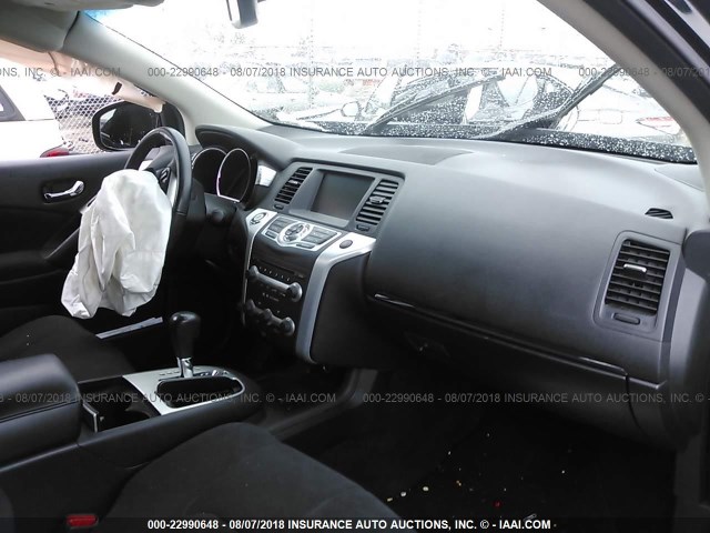 JN8AZ1MW0AW109639 - 2010 NISSAN MURANO S/SL/LE BLACK photo 5