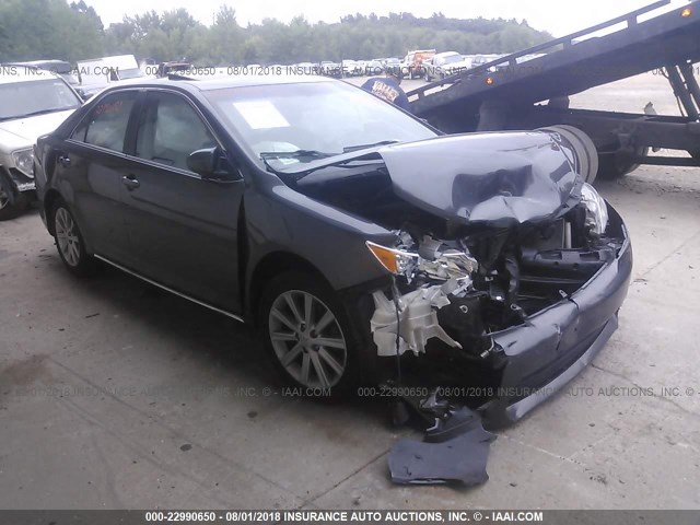 4T4BF1FK4ER399129 - 2014 TOYOTA CAMRY L/SE/LE/XLE 灰色 照片 1