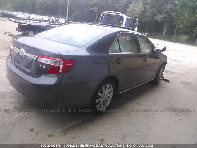 4T4BF1FK4ER399129 - 2014 TOYOTA CAMRY L/SE/LE/XLE 灰色 照片 4