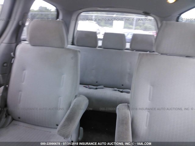 5N1BV28U14N304570 - 2004 NISSAN QUEST S/SE/SL SILVER photo 8