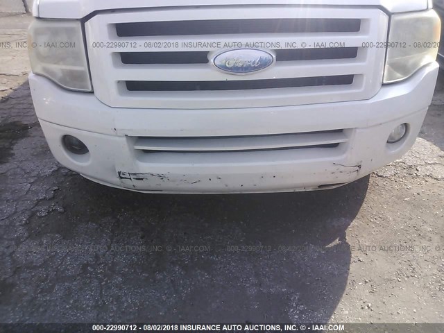 1FMFU19507LA62022 - 2007 FORD EXPEDITION LIMITED WHITE photo 6