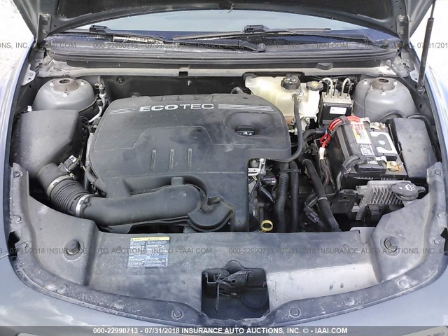 1G1ZH57B294247796 - 2009 CHEVROLET MALIBU 1LT 灰色 照片 10