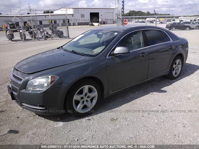 1G1ZH57B294247796 - 2009 CHEVROLET MALIBU 1LT 灰色 照片 2