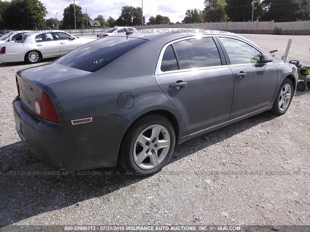 1G1ZH57B294247796 - 2009 CHEVROLET MALIBU 1LT 灰色 照片 4