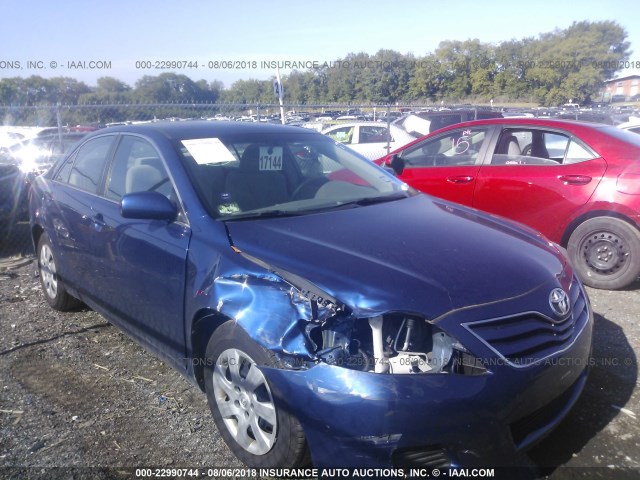 4T1BF3EK4BU765125 - 2011 TOYOTA CAMRY SE/LE/XLE ლურჯი ფოტო 1
