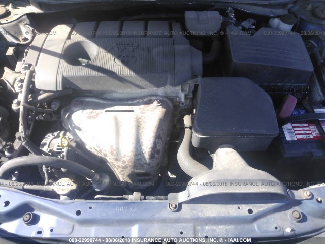 4T1BF3EK4BU765125 - 2011 TOYOTA CAMRY SE/LE/XLE ლურჯი ფოტო 10